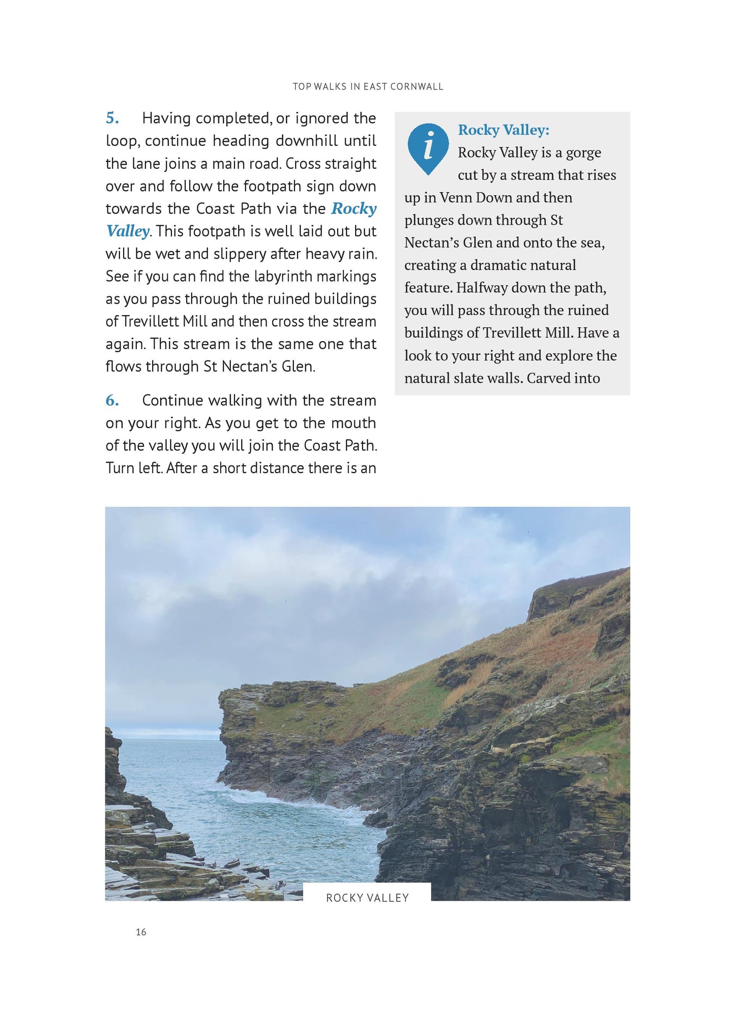 Top Walks in East Cornwall - SIGNED/QUICK DISPATCH