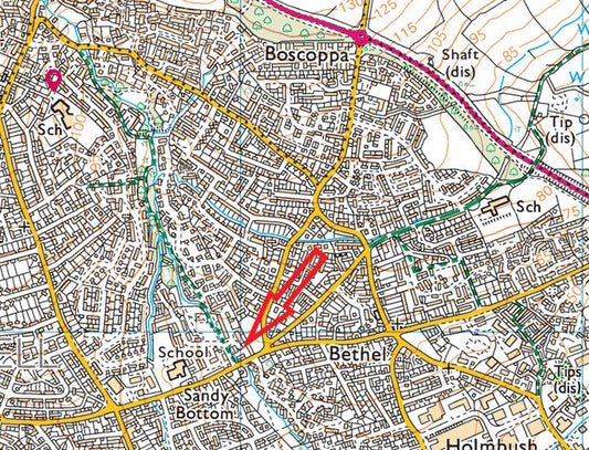 Who put that river there?