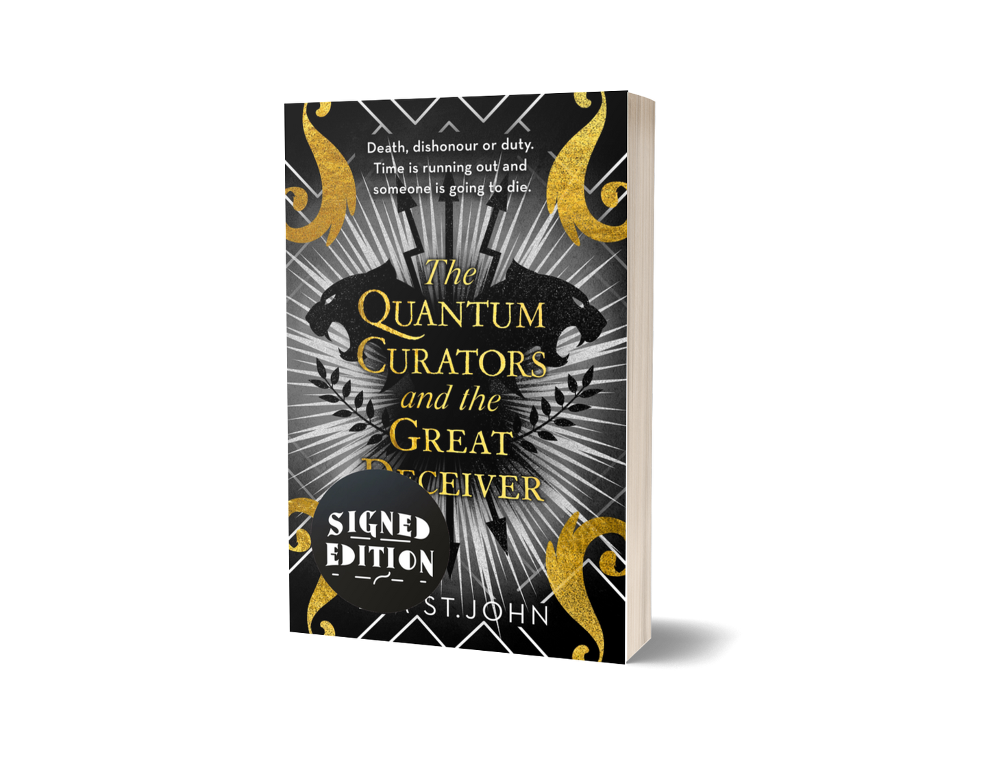 The Quantum Curators and the Great Deceiver - SIGNED/RAPID DISPATCH