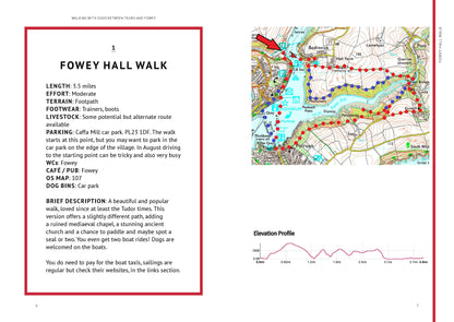Walking with Dogs between Truro and  Fowey - SIGNED/QUICK DISPATCH